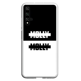 Чехол для Honor 20 с принтом Molly в Новосибирске, Силикон | Область печати: задняя сторона чехла, без боковых панелей | Тематика изображения на принте: molly | андрей густей | дмитрий гончаренко | кирилл бледный | кирилл тимошенко | моли пошлая | молли | ольга | павел холодянский | панк группа | поп панк | серябкина | синти панк