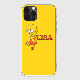 Чехол для iPhone 12 Pro Max с принтом Lisa в Новосибирске, Силикон |  | simpsons | елизавета | лиза | лизон | симпсоны