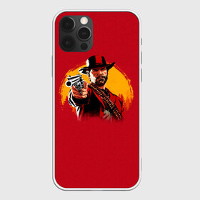 Чехол для iPhone 12 Pro Max с принтом Red Dead Redemption 2 в Новосибирске, Силикон |  | Тематика изображения на принте: rdr | rockstar | рокстар
