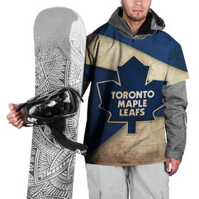 Накидка на куртку 3D с принтом Торонто олд в Новосибирске, 100% полиэстер |  | Тематика изображения на принте: nhl | нхл | спорт | торонто | хоккей