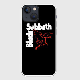 Чехол для iPhone 13 mini с принтом BLACK SABBATH. в Новосибирске,  |  | black sabbath | билл уорд | блэк саббат | британская рок группа | гизер батлер | группа | музыка | оззи осборн | рок | тони айомми | хеви метал