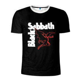 Мужская футболка 3D спортивная с принтом BLACK SABBATH в Новосибирске, 100% полиэстер с улучшенными характеристиками | приталенный силуэт, круглая горловина, широкие плечи, сужается к линии бедра | black sabbath | билл уорд | блэк саббат | британская рок группа | гизер батлер | группа | музыка | оззи осборн | рок | тони айомми | хеви метал