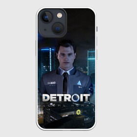 Чехол для iPhone 13 mini с принтом Detroit: Become Human   Connor в Новосибирске,  |  | 