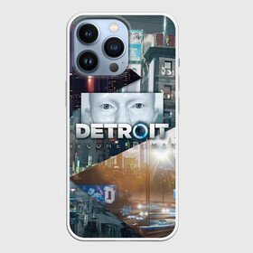 Чехол для iPhone 13 Pro с принтом Detroit: Become Human в Новосибирске,  |  | Тематика изображения на принте: connor | cyberlife | deviant | ps4 | rk800 |  detroit: become human | детроит | детроит: стать человеком | игры | коннор | пиратs | эксклюзив