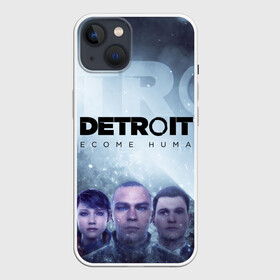 Чехол для iPhone 13 с принтом Detroit become human в Новосибирске,  |  | dbh | detroit | gamer