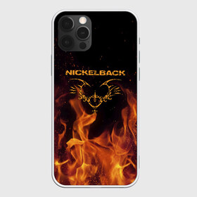 Чехол для iPhone 12 Pro Max с принтом Nickelback в Новосибирске, Силикон |  | nickelback | никелбек | никл бек