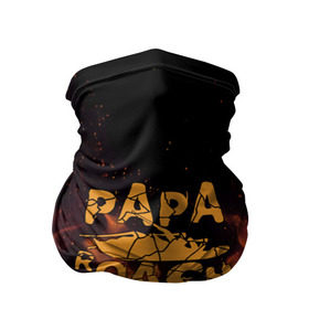 Бандана-труба 3D с принтом Papa Roach в Новосибирске, 100% полиэстер, ткань с особыми свойствами — Activecool | плотность 150‒180 г/м2; хорошо тянется, но сохраняет форму | Тематика изображения на принте: papa roach | roach | папа роач | папароач | папароч | роач | роч