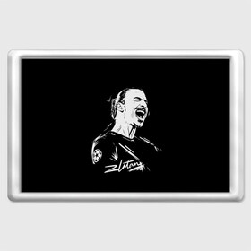 Магнит 45*70 с принтом Zlatan Ibrahimovic в Новосибирске, Пластик | Размер: 78*52 мм; Размер печати: 70*45 | Тематика изображения на принте: football | златан ибрагимович | игрок | сборная швеции | футбол | футболист