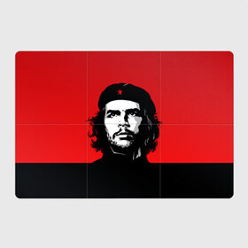 Магнитный плакат 3Х2 с принтом Che Guevara в Новосибирске, Полимерный материал с магнитным слоем | 6 деталей размером 9*9 см | Тематика изображения на принте: 