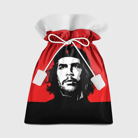 Подарочный 3D мешок с принтом Che Guevara в Новосибирске, 100% полиэстер | Размер: 29*39 см | Тематика изображения на принте: 