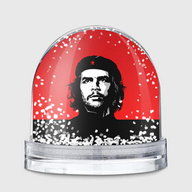 Водяной шар с принтом Che Guevara в Новосибирске, Пластик | Изображение внутри шара печатается на глянцевой фотобумаге с двух сторон | Тематика изображения на принте: 