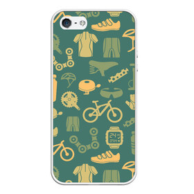 Чехол для iPhone 5/5S матовый с принтом Велосипед Текстура в Новосибирске, Силикон | Область печати: задняя сторона чехла, без боковых панелей | байк | велик | вело | велосипед | велосипеды | велоспорт | с велосипедом | спорт