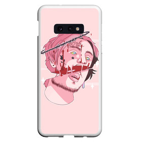 Чехол для Samsung S10E с принтом Lil Peep (1) в Новосибирске, Силикон | Область печати: задняя сторона чехла, без боковых панелей | baby | benz truck | cry | cry baby | lil | lil peep | peep | лил | лил пип | пип