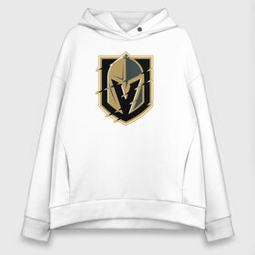 Женское худи Oversize хлопок с принтом Vegas Golden Knights в Новосибирске, френч-терри — 70% хлопок, 30% полиэстер. Мягкий теплый начес внутри —100% хлопок | боковые карманы, эластичные манжеты и нижняя кромка, капюшон на магнитной кнопке | nhl | stanley cup | vegas golden knights | vegas knights | вегас голден найтс | вегас найтс | кубок стенли | кубок стэнли | нхл | хоккей | хоккейный клуб