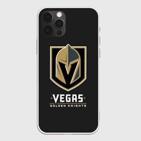 Чехол для iPhone 12 Pro Max с принтом Vegas Golden Knights в Новосибирске, Силикон |  | 