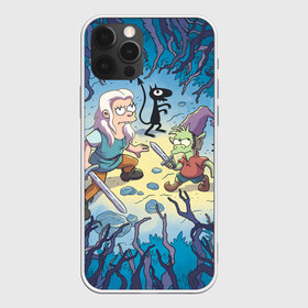 Чехол для iPhone 12 Pro Max с принтом Disenchantment в Новосибирске, Силикон |  | bean | disenchantment | elfo | futurama | mattgroening | netflix | princess | simpsons | бин | люси | мэтгроунинг | разочарование | симпсоны | элфо