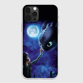 Чехол для iPhone 12 Pro Max с принтом как приручить дракона в Новосибирске, Силикон |  | how to train your dragon | беззубик | викинги | дракон | как приручить дракона | ночная фурия