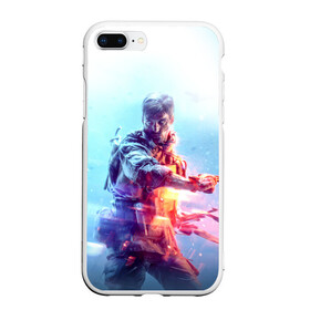 Чехол для iPhone 7Plus/8 Plus матовый с принтом Battlefield 5 Man в Новосибирске, Силикон | Область печати: задняя сторона чехла, без боковых панелей | battlefield | battlefield5 | battlefieldv | батла | батлфилд | батлфилд5 | игра