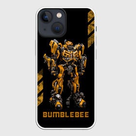 Чехол для iPhone 13 mini с принтом АВТОБОТ БАМБЛБИ | BUMBLEBEE в Новосибирске,  |  | bumblebee | бамблби | герой | камаро | прайм | трансформеры | фильм | шевроле