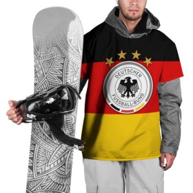 Накидка на куртку 3D с принтом Сборная Германии флаг в Новосибирске, 100% полиэстер |  | Тематика изображения на принте: германия | европы | мира | чемпионат | чм