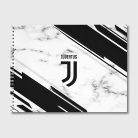 Альбом для рисования с принтом Juventus в Новосибирске, 100% бумага
 | матовая бумага, плотность 200 мг. | football | soccer | ювентус