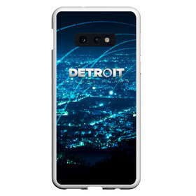 Чехол для Samsung S10E с принтом Detroitbecome human в Новосибирске, Силикон | Область печати: задняя сторона чехла, без боковых панелей | Тематика изображения на принте: connor | cyberlife | detroit become human | deviant | kara | markus | ps4 | rk800 |  detroit: become human | детроит | детроит: стать человеком | игры | кара | коннор | конор | кэра | маркус | пиратs | эксклюзив