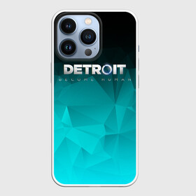 Чехол для iPhone 13 Pro с принтом DETROIT BECOME HUMAN в Новосибирске,  |  | Тематика изображения на принте: connor | cyberlife | detroit become human | deviant | kara | markus | ps4 | rk800 |  detroit: become human | детроит | детроит: стать человеком | игры | кара | коннор | конор | кэра | маркус | пиратs | эксклюзив