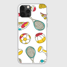 Чехол для iPhone 12 Pro Max с принтом Спорт в Новосибирске, Силикон |  | Тематика изображения на принте: basketball | football | sport | tennis | атлет | бадминтон | баскетбол | боулинг | здоровье | игрок | лучший | победа | спорт | спортсмен | теннис | футбол | хоккей | чемпион | штанга