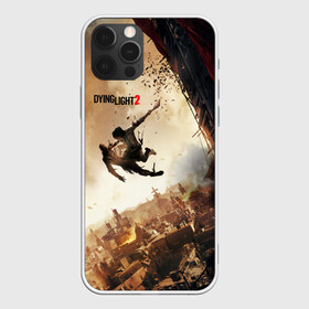 Чехол для iPhone 12 Pro с принтом Dying Light 2 в Новосибирске, силикон | область печати: задняя сторона чехла, без боковых панелей | dying | game | horror | light | апокалипсис | зомби | игра | мертвецы | монстр | паркур | ужас | хоррор
