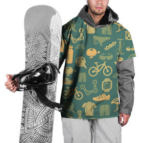 Накидка на куртку 3D с принтом Велосипедист в Новосибирске, 100% полиэстер |  | Тематика изображения на принте: bicycle | bike | road | speed | sport | вело | велосипед | велосипедист | гонщик | дорога | здоровье | педали | сила | скорость | спорт | трасса | шлем