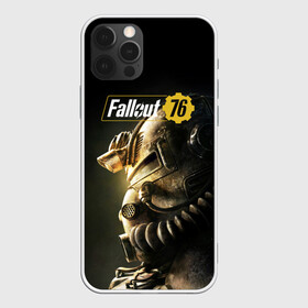 Чехол для iPhone 12 Pro с принтом FALLOUT 76 | ФОЛЛАУТ 76 в Новосибирске, силикон | область печати: задняя сторона чехла, без боковых панелей | fallout | fallout 76 | future | rpg | valt tec | war | wasteland | будущее | война | костюм | постапокалипсис | рпг | фалаут | фолаут | фоллаут | фолыч | ядерная пустошь