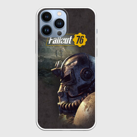Чехол для iPhone 13 Pro Max с принтом Fallout 76 в Новосибирске,  |  | Тематика изображения на принте: fallout | fallout 76 | future | rpg | valt tec | war | wasteland | будущее | война | костюм | постапокалипсис | рпг | фалаут | фолаут | фоллаут | фолыч | ядерная пустошь