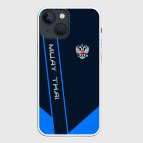 Чехол для iPhone 13 mini с принтом Muay Thai в Новосибирске,  |  | muay thai | sport | муай тай | спорт | спортсмен