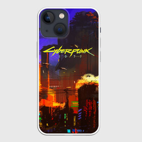 Чехол для iPhone 13 mini с принтом Cyber Punk 2077 в Новосибирске,  |  | cd projekt red | cyberpunk | cyberpunk 2077 | e3 | ps4 | rpg | v | xbox | будущее | киберпанк | киберпанк 2077 | от создателей ведьмака | рпг
