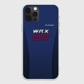 Чехол для iPhone 12 Pro Max с принтом SUBARU WRX STI в Новосибирске, Силикон |  | impreza | sport car | sti | subaru | wrx | авто | логотип | синяя | субарик | субару