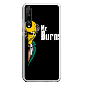 Чехол для Honor P30 с принтом Mr Burns (Simpsons) в Новосибирске, Силикон | Область печати: задняя сторона чехла, без боковых панелей | burns | mr | mr. burns | simpsons | мистер бернс | симпсоны