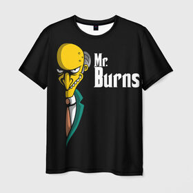 Мужская футболка 3D с принтом Mr. Burns (Simpsons) в Новосибирске, 100% полиэфир | прямой крой, круглый вырез горловины, длина до линии бедер | burns | mr | mr. burns | simpsons | мистер бернс | симпсоны