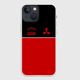 Чехол для iPhone 13 mini с принтом Mitsubishi в Новосибирске,  |  | asx | galant | group | lancer | mitsubishi | outlander | pajero | sport | авто | автомобиль | знак | лансер | лого | машина | митсубиси | митсубиши | седан | символ | спорт | тачка | хэтчбек | эмблема
