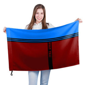 Флаг 3D с принтом Muay Thai в Новосибирске, 100% полиэстер | плотность ткани — 95 г/м2, размер — 67 х 109 см. Принт наносится с одной стороны | muay thai | muaythai | sport | бокс | боксер | борьба | кикбоксинг | линии | май | муай тай | надпись | полосы | символ | состязание | спорт | спортсмен | тай | тайбоксер | тайский | флаг