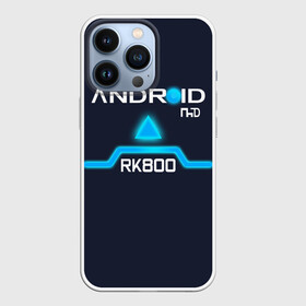 Чехол для iPhone 13 Pro с принтом ANDROID RK800 CONNOR в Новосибирске,  |  | connor | cyberlife | detroit become human | deviant | kara | markus | ps4 | rk800 |  detroit: become human | детроит | детроит: стать человеком | игры | кара | коннор | конор | кэра | маркус | пиратs | эксклюзив