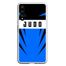 Чехол для Honor 20 с принтом Judo в Новосибирске, Силикон | Область печати: задняя сторона чехла, без боковых панелей | judo | sport | дзюдо | дзюдоист | спорт