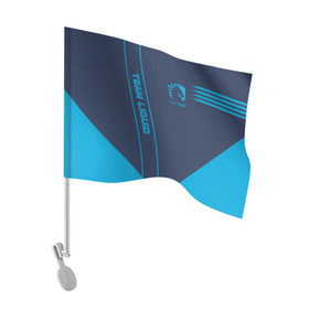 Флаг для автомобиля с принтом TEAM LIQUID E-SPORT в Новосибирске, 100% полиэстер | Размер: 30*21 см | 2019 | blue | cybersport | esport | liquid | logo | pro league | team | team liquid | киберспорт | логотип | тим ликвид | фирменные цвета