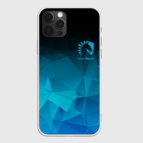 Чехол для iPhone 12 Pro Max с принтом TEAM LIQUID E-SPORT в Новосибирске, Силикон |  | Тематика изображения на принте: 2019 | blue | cybersport | esport | liquid | logo | pro league | team | team liquid | киберспорт | логотип | тим ликвид | фирменные цвета