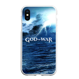 Чехол для iPhone XS Max матовый с принтом God of WAR в Новосибирске, Силикон | Область печати: задняя сторона чехла, без боковых панелей | Тематика изображения на принте: atreus | god of war | god of war 4 | gow | kratos | ps4 | атрей | бог войны | гов | зы4 | кратос | левиафан | мальчик | мимир | мировой змей | пиратs | руны | эксклюзив