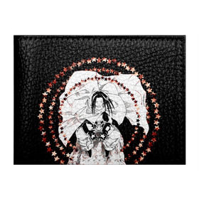 Обложка для студенческого билета с принтом Хао Асакура в Новосибирске, натуральная кожа | Размер: 11*8 см; Печать на всей внешней стороне | Тематика изображения на принте: shaman king | зик | король шаманов | манга | шаман кинг