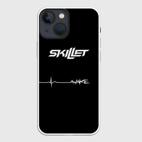 Чехол для iPhone 13 mini с принтом Skillet Awake в Новосибирске,  |  | Тематика изображения на принте: skilet | skillet | альтернативный | гранж | группа | джен леджер | джон купер | индастриал | кори купер | метал | ню | пост | рок | сет моррисон | симфоник | скилет | хард | христианский