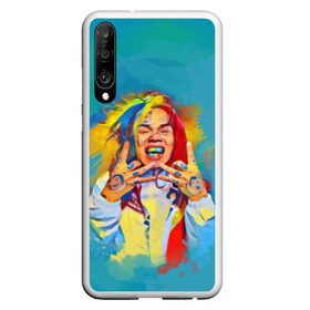 Чехол для Honor P30 с принтом 6IX9INE PAINTS в Новосибирске, Силикон | Область печати: задняя сторона чехла, без боковых панелей | 6ix9ine | sixnine | tekashi