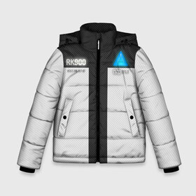 Зимняя куртка для мальчиков 3D с принтом Connor Detroit Become Human в Новосибирске, ткань верха — 100% полиэстер; подклад — 100% полиэстер, утеплитель — 100% полиэстер | длина ниже бедра, удлиненная спинка, воротник стойка и отстегивающийся капюшон. Есть боковые карманы с листочкой на кнопках, утяжки по низу изделия и внутренний карман на молнии. 

Предусмотрены светоотражающий принт на спинке, радужный светоотражающий элемент на пуллере молнии и на резинке для утяжки | ai | android | connor | detroit become human | kara | markus | ps4 | rk 200 | rk 700 | rk 800 | rk 900 | андроиды | детектив | детроит:стать человеком | игра | игры | кара | коннор | конор | кэра | маркус | пиратs | роботы | эксклюзив