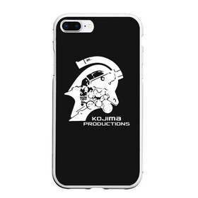 Чехол для iPhone 7Plus/8 Plus матовый с принтом KOJIMA PRODUCTIONS в Новосибирске, Силикон | Область печати: задняя сторона чехла, без боковых панелей | hideo kojima | hilermo del toro | kojima productions | norman reedus | бурят гений | гильермо дель торо | кодзима продакшн | леа сейду | лея | мадс миккельсен | норман ридус | хидео кодзима