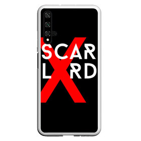 Чехол для Honor 20 с принтом scarlxrd_3 в Новосибирске, Силикон | Область печати: задняя сторона чехла, без боковых панелей | Тематика изображения на принте: scarlxrd | мариус